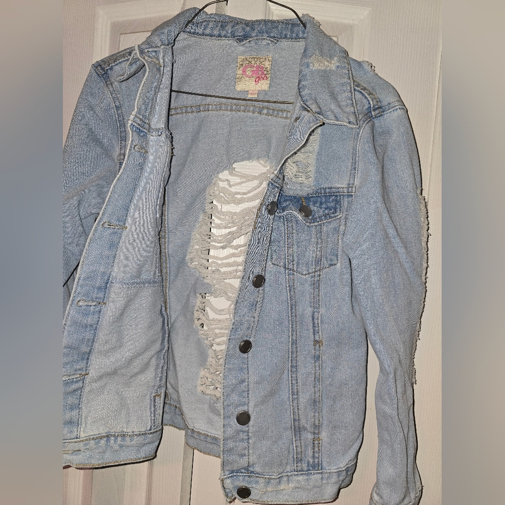 GB Girls Light Blue Denim Jacket